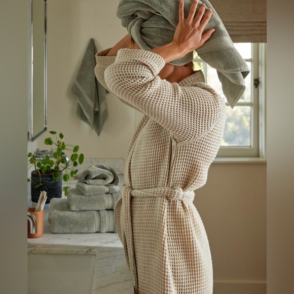 Parachute Waffle Robe - Tan - Size Medium